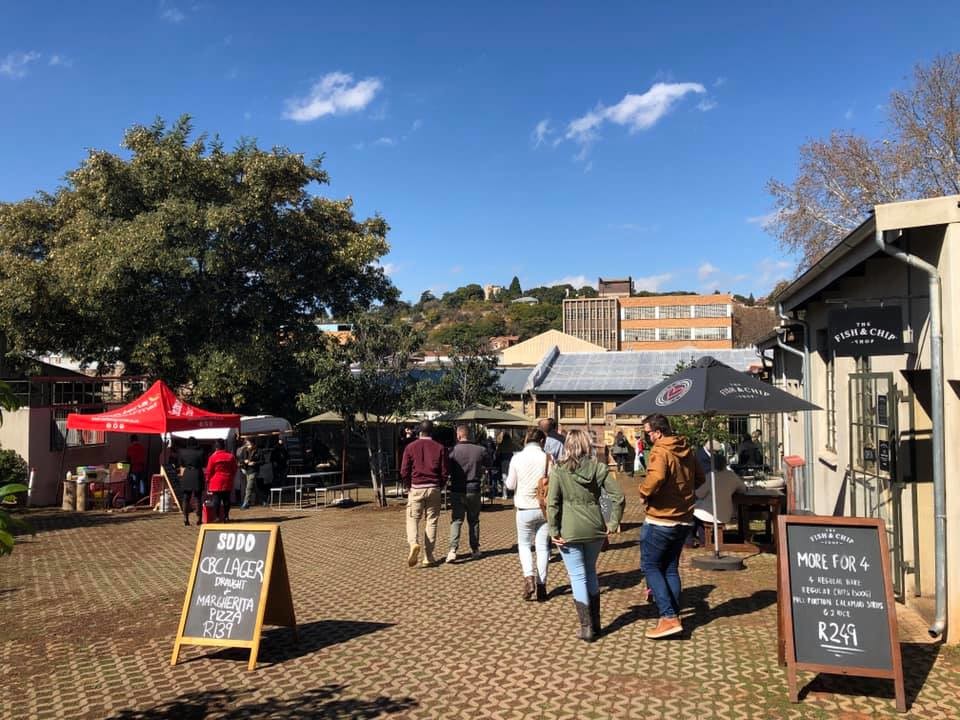 Asian and Indian food market at Victoria Yards Johannesburg